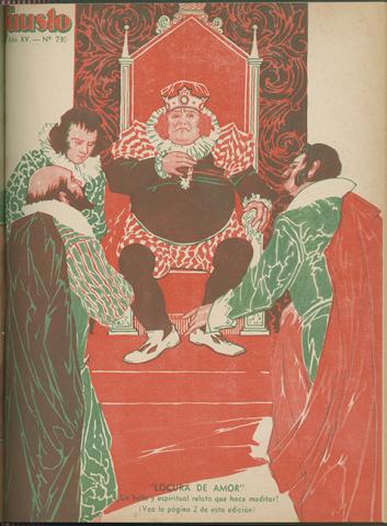 Primera imagen del registro Revista Don Fausto. Año XV n°730