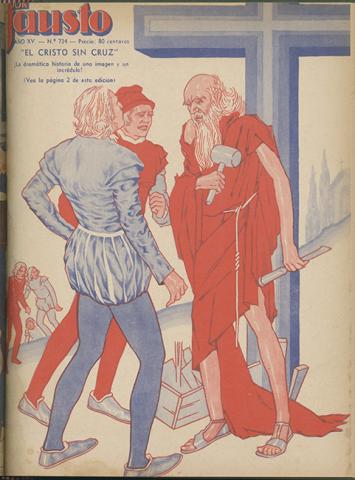 Primera imagen del registro Revista Don Fausto. Año XV n°734