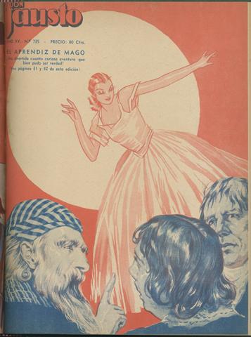 Primera imagen del registro Revista Don Fausto. Año XV n°735