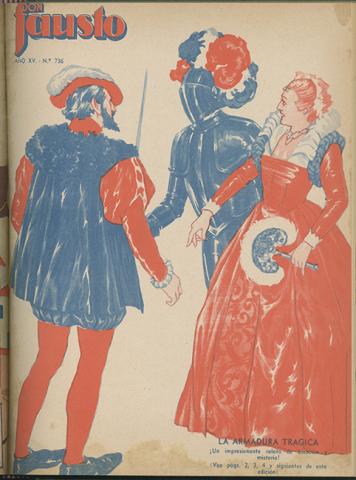 Primera imagen del registro Revista Don Fausto. Año XV n°736
