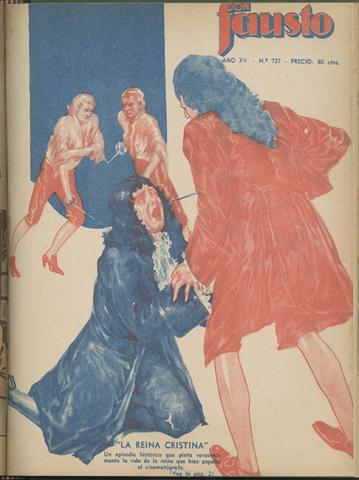 Primera imagen del registro Revista Don Fausto. Año XV n°737