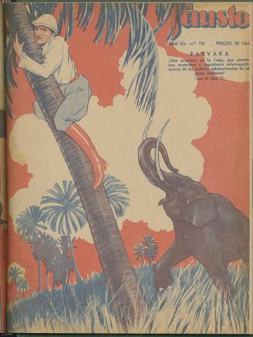 Primera imagen del registro Revista Don Fausto. Año XV n°739