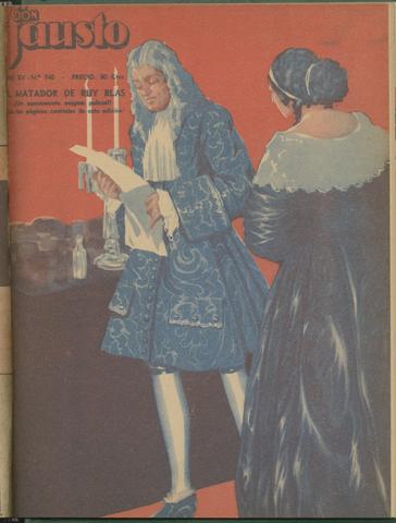 Primera imagen del registro Revista Don Fausto. Año XV n°740