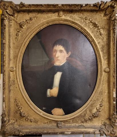 Primera imagen del registro Retrato de Don Miguel del Fierro y Río Claro