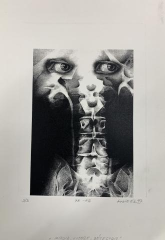 Primera imagen del registro Miroir, visage, désespoir