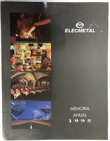 Primera imagen del registro ELECMETAL. Memoria anual 1995