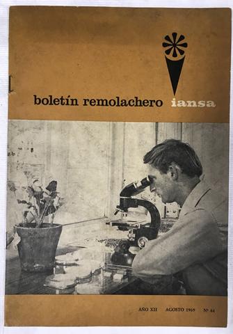 Primera imagen del registro Boletín remolachero IANSA. Año XII n°44