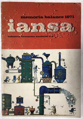 Primera imagen del registro IANSA. Memoria Balance 1971