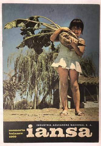 Primera imagen del registro IANSA. Memoria Balance 1969 (original)