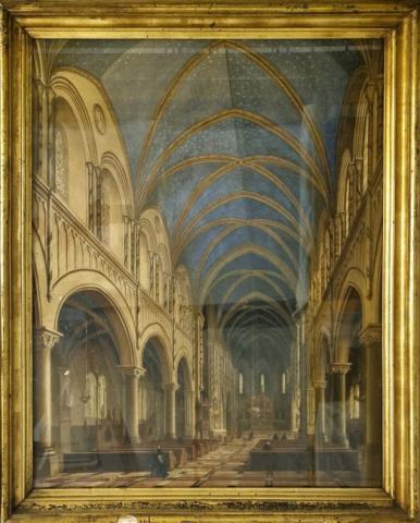 Primera imagen del registro Interior de la iglesia de los Padres Franceses de Valparaíso