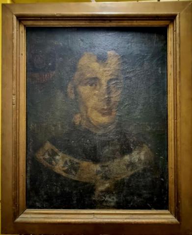Primera imagen del registro Retrato sacerdote con palia