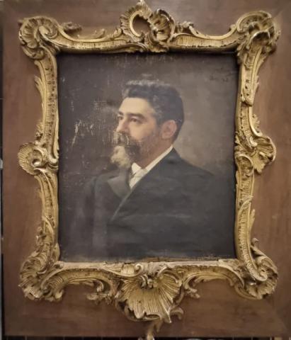 Primera imagen del registro Retrato de Don Efraím Vásquez Guarda