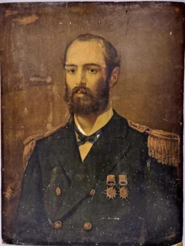 Primera imagen del registro Retrato de Don Arturo Prat Chacón