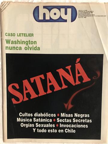 Primera imagen del registro Revista HOY año XII n°602. 30 enero 1989-5 febrero 1989. Caso Letelier. Wasshington nunca olvida