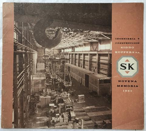 Primera imagen del registro 9a. Memoria Sigdo Koppers 1968