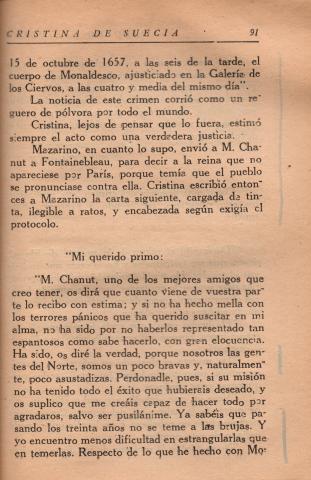 Primera imagen del registro Cristina de Suecia. La mujer hombre