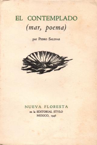 Primera imagen del registro El contemplado (mar, poema)