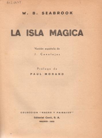 Primera imagen del registro La isla Magica