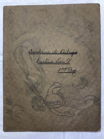 Primera imagen del registro Cuaderno de dibujo 1a Preparatoria de Cristina León Villavicencio