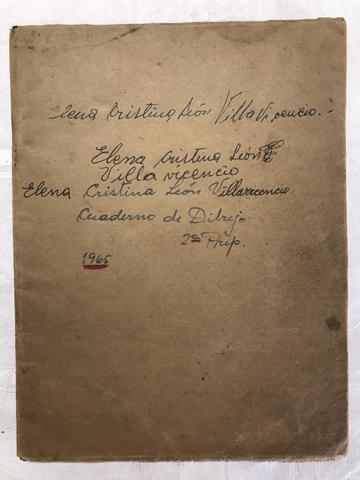Primera imagen del registro Cuaderno de dibujo 2a Preparatoria de Cristina León Villevicencio