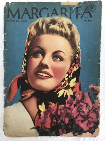 Primera imagen del registro Margarita n°456. Revista chilena para la mujer