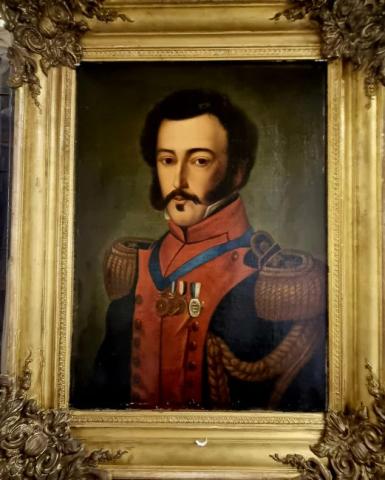 Primera imagen del registro Retrato de Don Manuel Escalada y de la Quintana