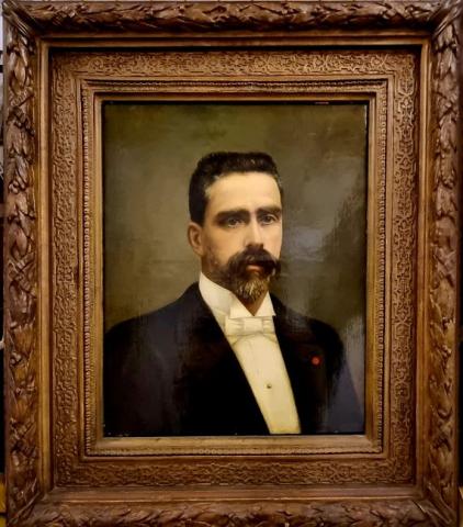 Primera imagen del registro Retrato de Don Julio Bañados Espinoza