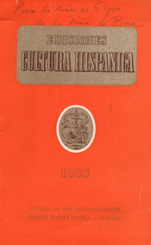 Primera imagen del registro Cultura Hispánica