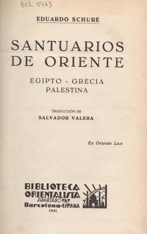 Primera imagen del registro Santuario de Oriente