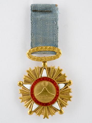Primera imagen del registro Medalla en honor a los generales participantes en la batalla de Yungay