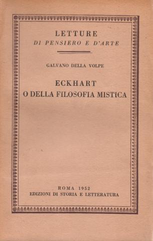 Primera imagen del registro Eckhart o della filosofía Mistica