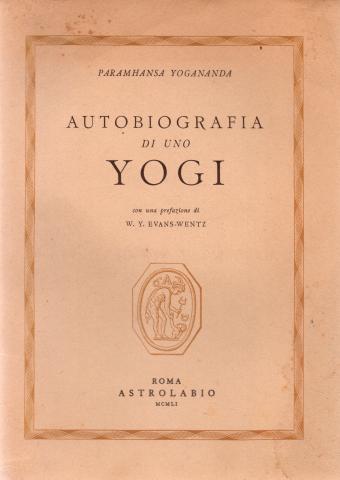 Primera imagen del registro Autobiografía di un Yogi