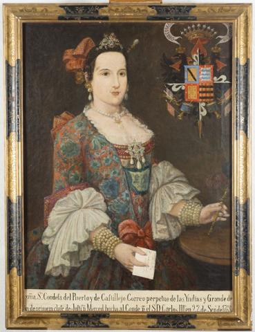 Primera imagen del registro Retrato de Joaquina Brun de Carvajal, Primera Duquesa de San Carlos