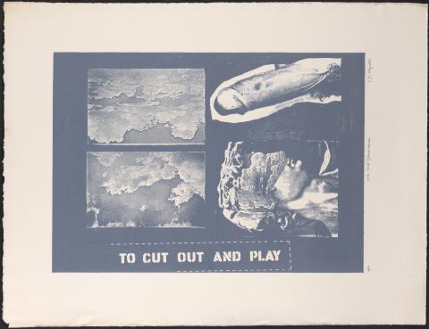 Primera imagen del registro TO CUT OUT AND PLAY