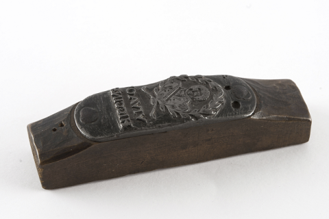 Primera imagen del registro Sello (artefacto de identificación)