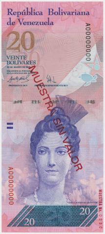 Primera imagen del registro 20 Bolívares