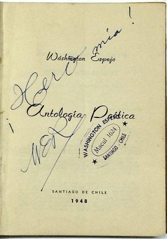 Primera imagen del registro Antología poética