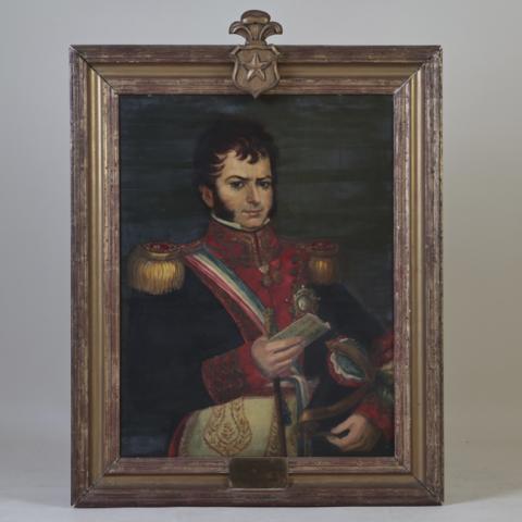 Primera imagen del registro Retrato de Bernardo O'Higgins