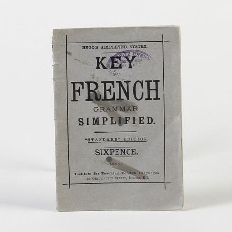 Primera imagen del registro Key French Grammar Simpliefd