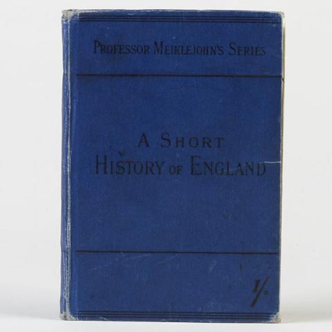Primera imagen del registro A Short History or England