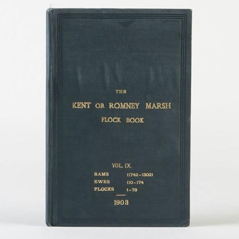 Primera imagen del registro The Kent or Romney Marsh Flock Book. Vol. IX.