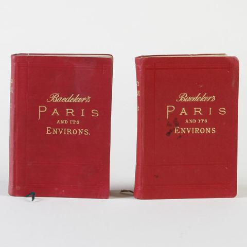 Primera imagen del registro Baedekers Paris and its Environs. 1900