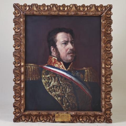 Primera imagen del registro Retrato Manuel Bulnes