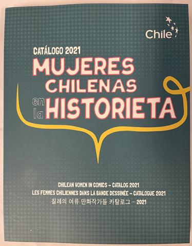 Primera imagen del registro Catálogo 2021. Mujeres chilenas en la historieta