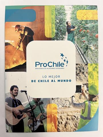 Primera imagen del registro Folleto ProChile. Lo mejor de Chile al Mundo