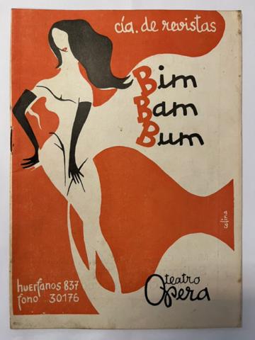 Primera imagen del registro Programa de la Cía. de Revistas Bim Bam Bum. Opera Teatro. Alta Infidelidad