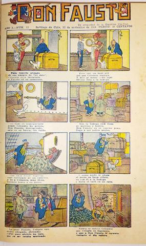 Primera imagen del registro Revista Don Fausto. Año I n° 12