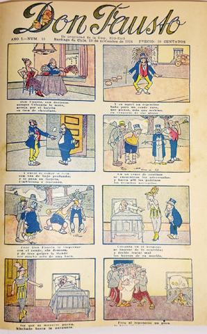 Primera imagen del registro Revista Don Fausto. Año I n° 13