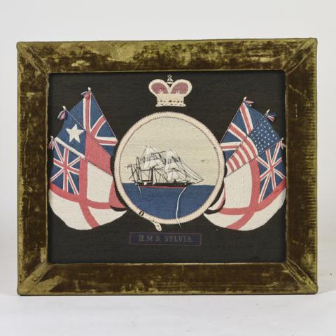 Primera imagen del registro H.M.S.Sylvia