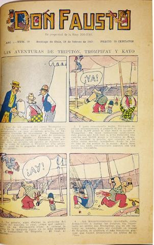 Primera imagen del registro Revista Don Fausto. Año I n° 26